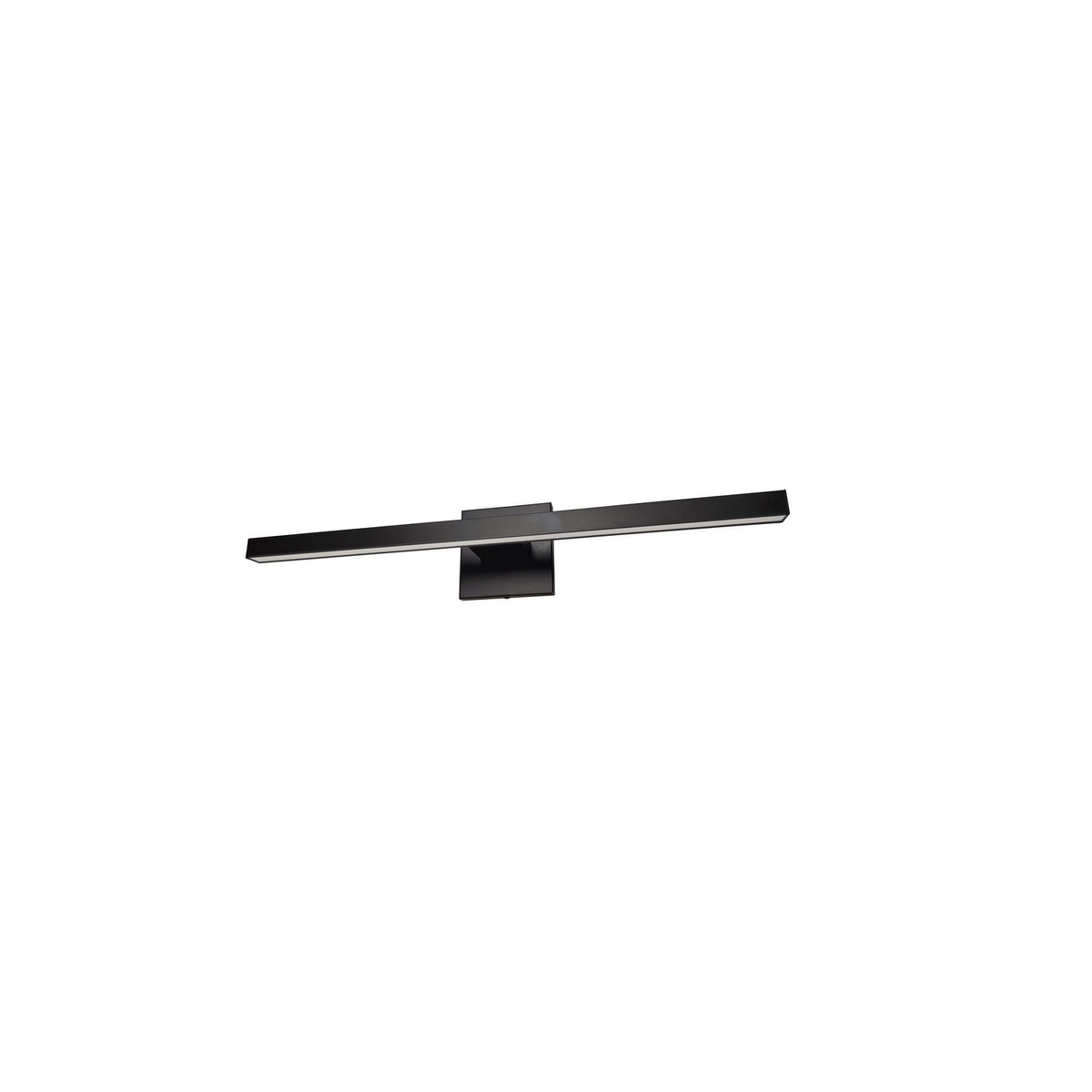 Barre d'éclairage de salle de bain Annita — 4" 23 3/4", Noir mat – Dainolite