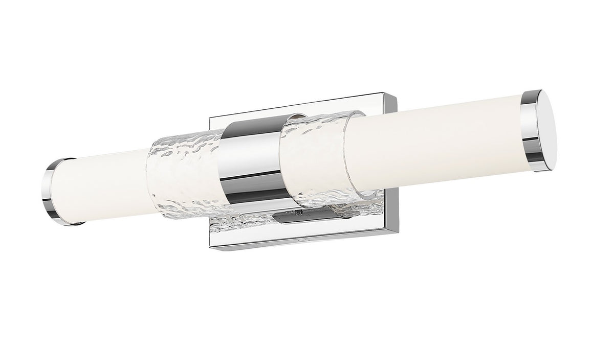 Barre d'éclairage de salle de bain Egon Chrome, 18" – vue 2