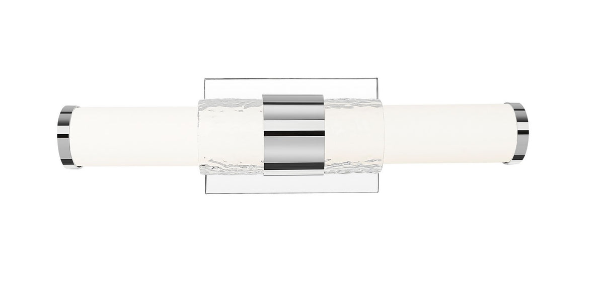Barre d'éclairage de salle de bain Egon Chrome, 18" – vue 3