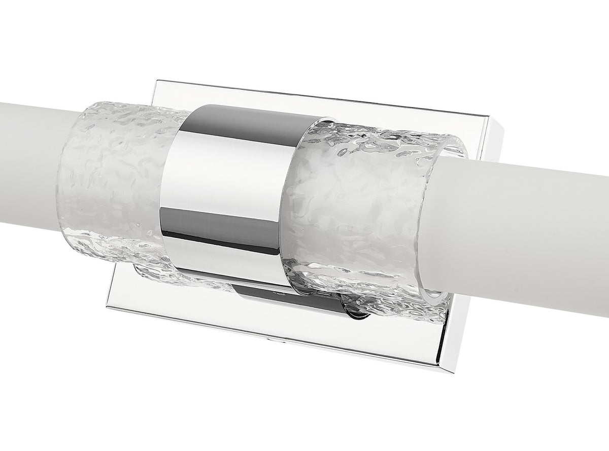 Barre d'éclairage de salle de bain Egon Chrome, 18" – vue 4