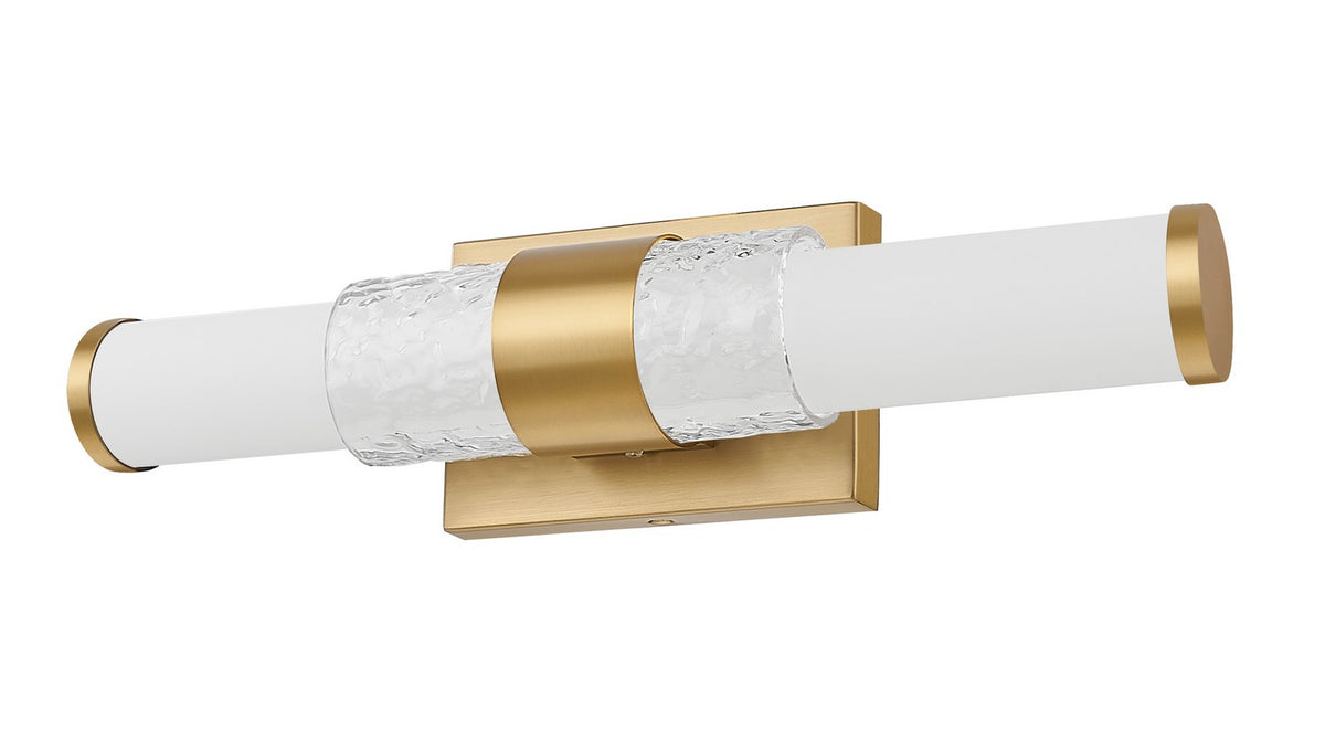 Barre d'éclairage de salle de bain Egon Or moderne, 18" – vue 5