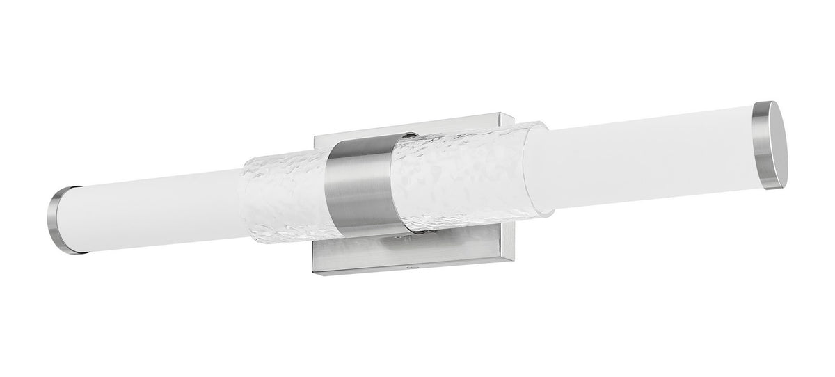 Barre d'éclairage de salle de bain Egon Nickel brossé, 25" – vue 5