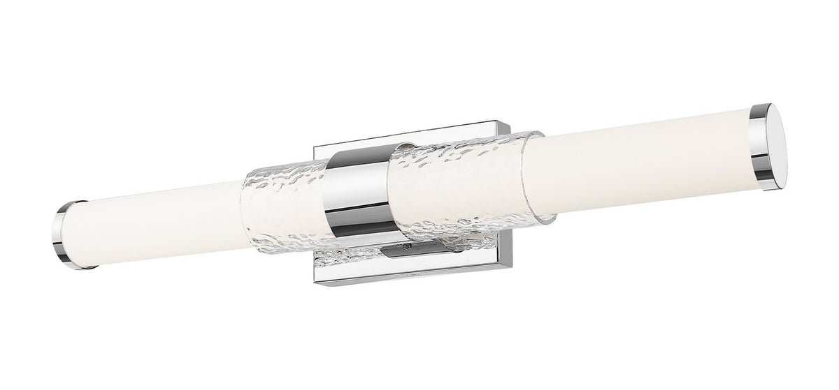 Barre d'éclairage de salle de bain Egon Chrome, 25" – vue 2