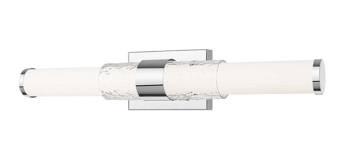 Barre d'éclairage de salle de bain Egon Chrome, 25" – Z-Lite