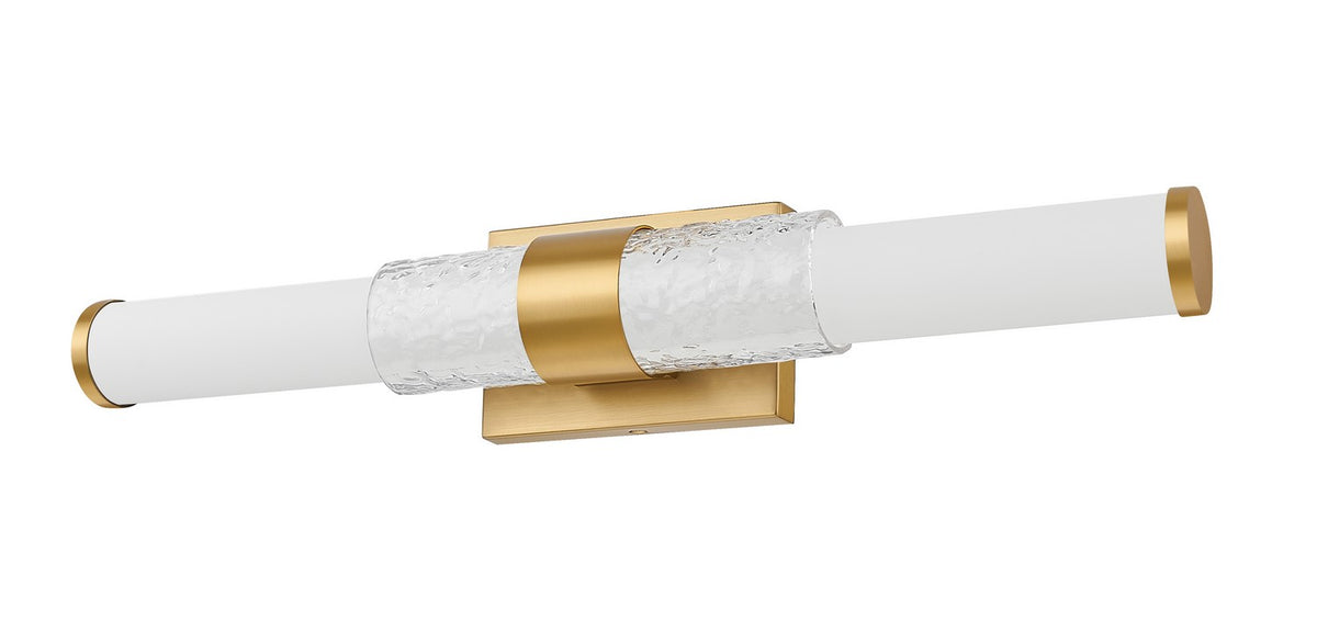 Barre d'éclairage de salle de bain Egon Or moderne, 25" – vue 5