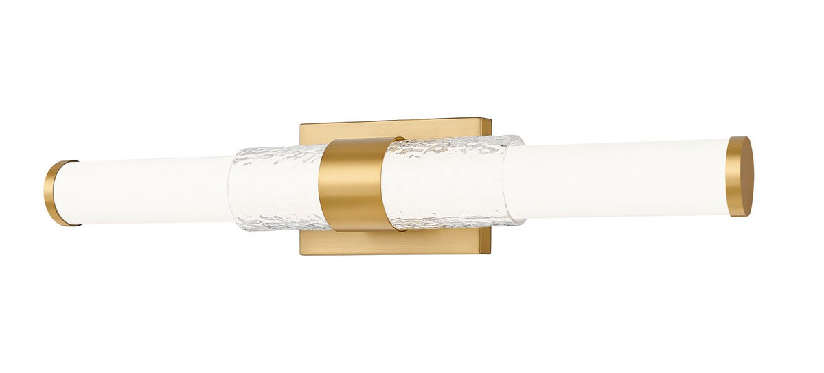 Barre d'éclairage de salle de bain Egon Or moderne, 25" – Z-Lite