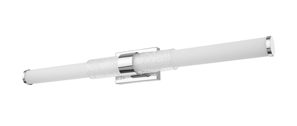 Barre d'éclairage de salle de bain Egon Chrome, 40" – vue 5