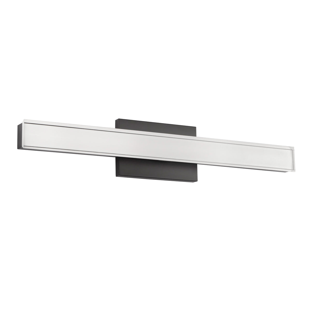 Barre d'éclairage de salle de bain Garland Noir, 24 1/8" – vue 3