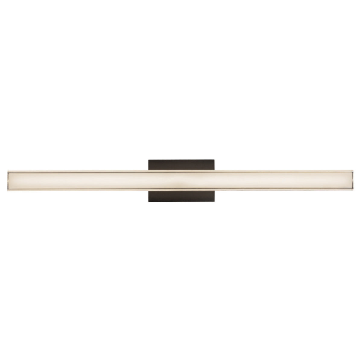 Barre d'éclairage de salle de bain Garland Noir, 36" – Kuzco Lighting
