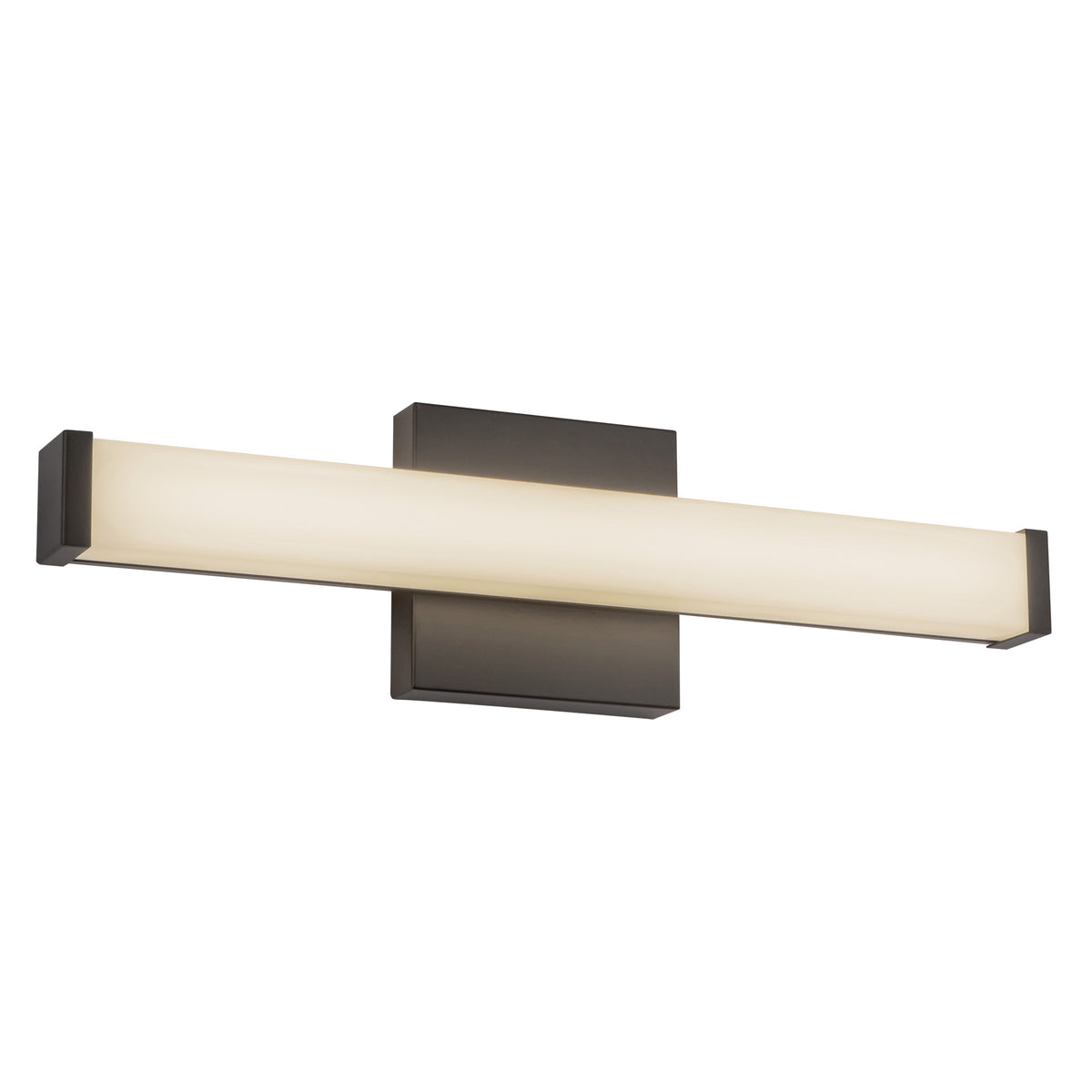 Barre d'éclairage de salle de bain Geri Noir, 18" – vue 2