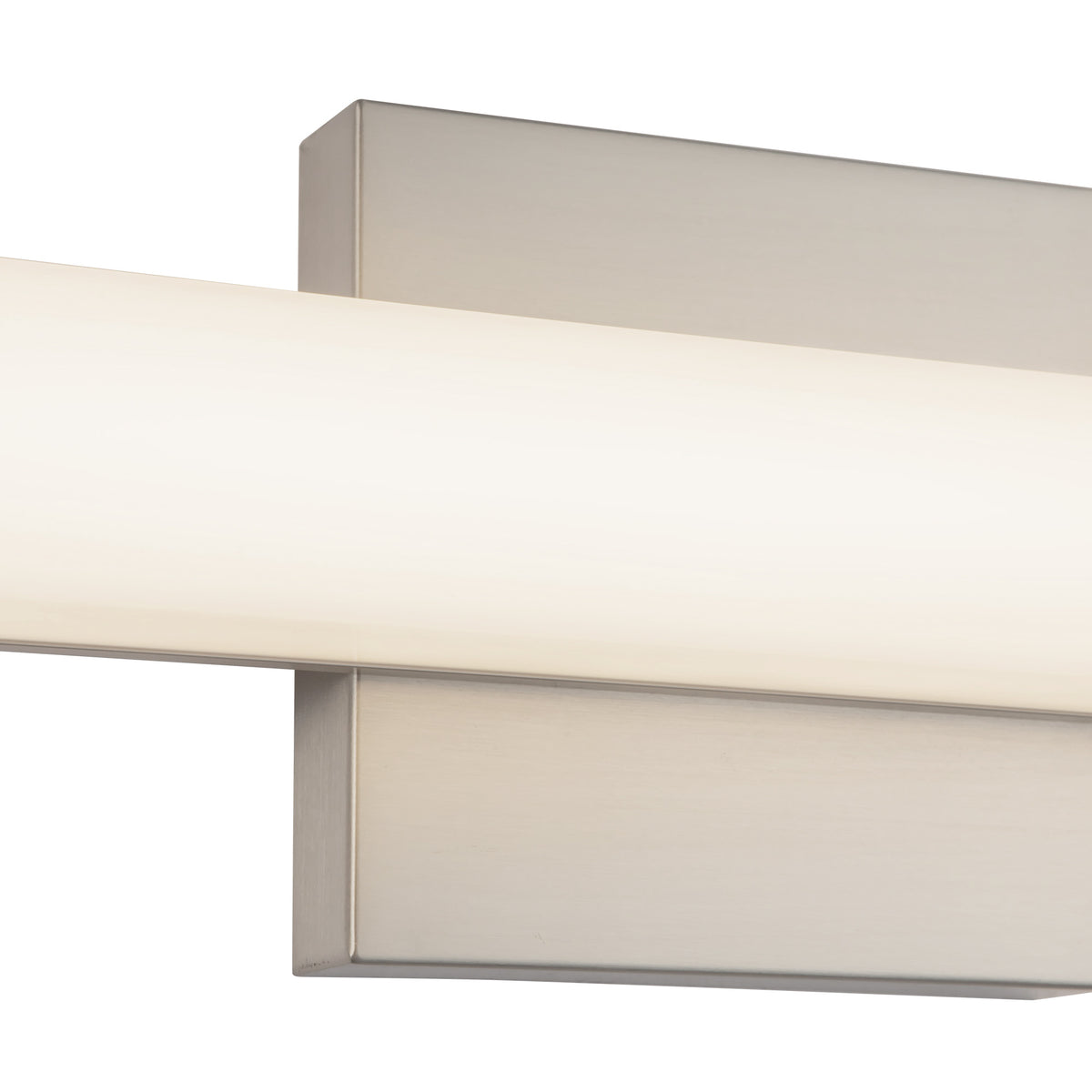 Barre d'éclairage de salle de bain Geri Nickel brossé, 18" – vue 4