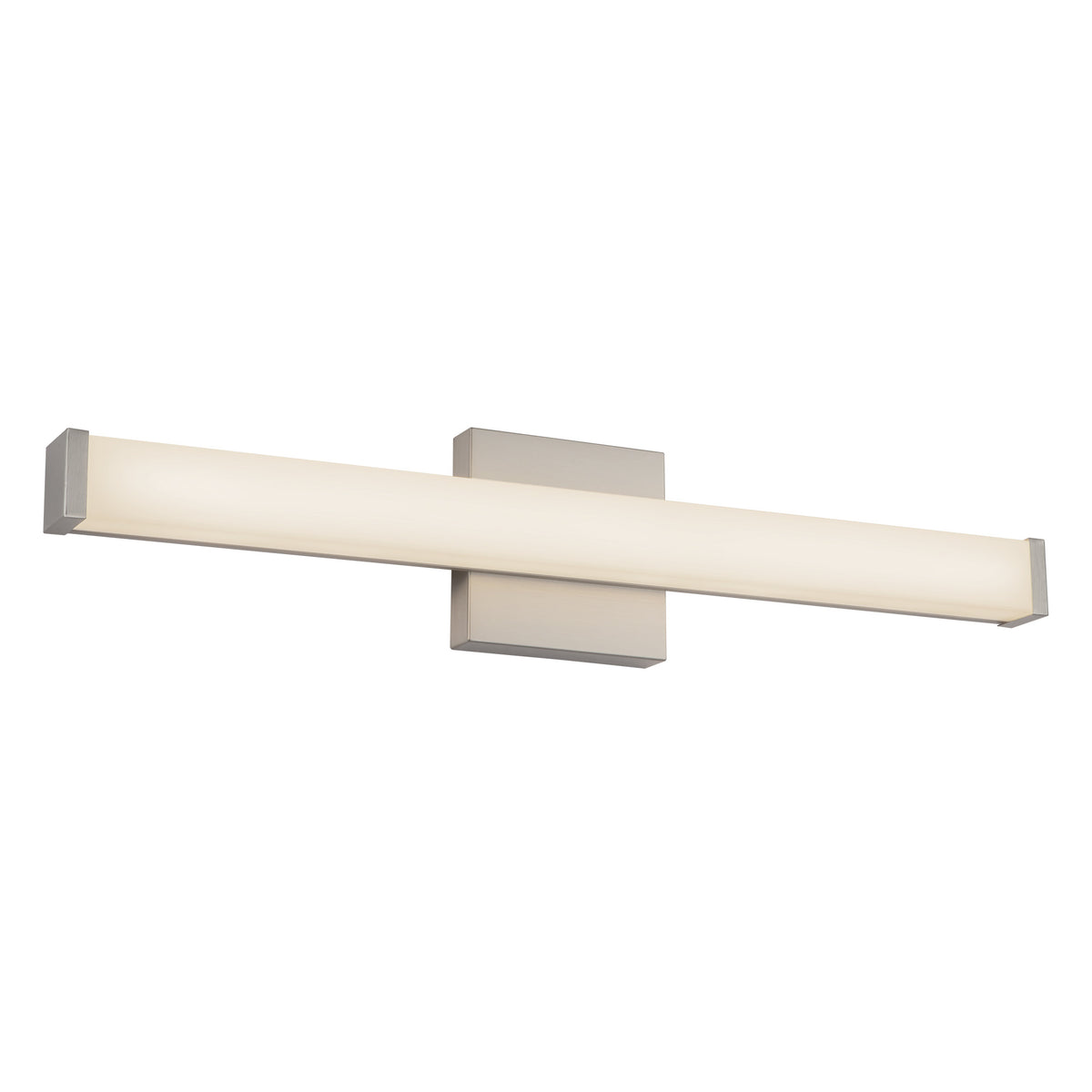 Barre d'éclairage de salle de bain Geri Nickel brossé, 24 1/8" – vue 2