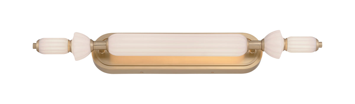 Barre d'éclairage de salle de bain Lansdowne Or, 31" – vue 2