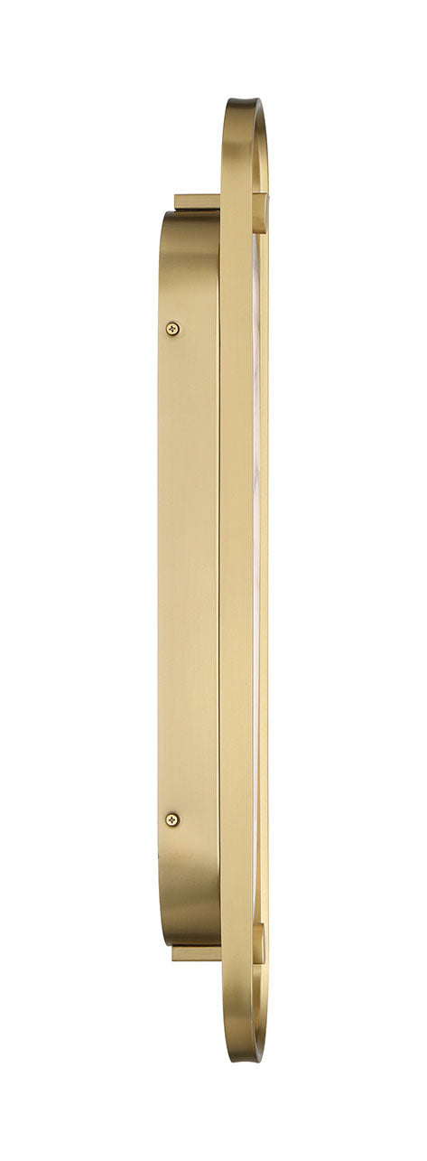 Barre d'éclairage de salle de bain Noga Or, 24" – vue 4