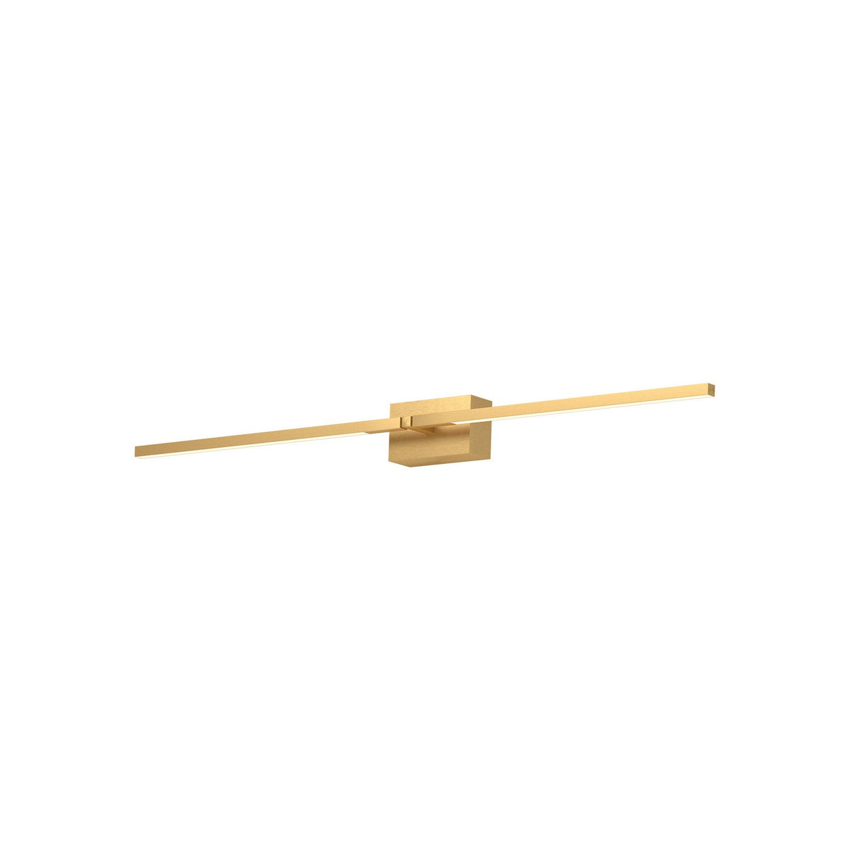 Barre d'éclairage de salle de bain Pandora Or brossé, 36" – Kuzco Lighting