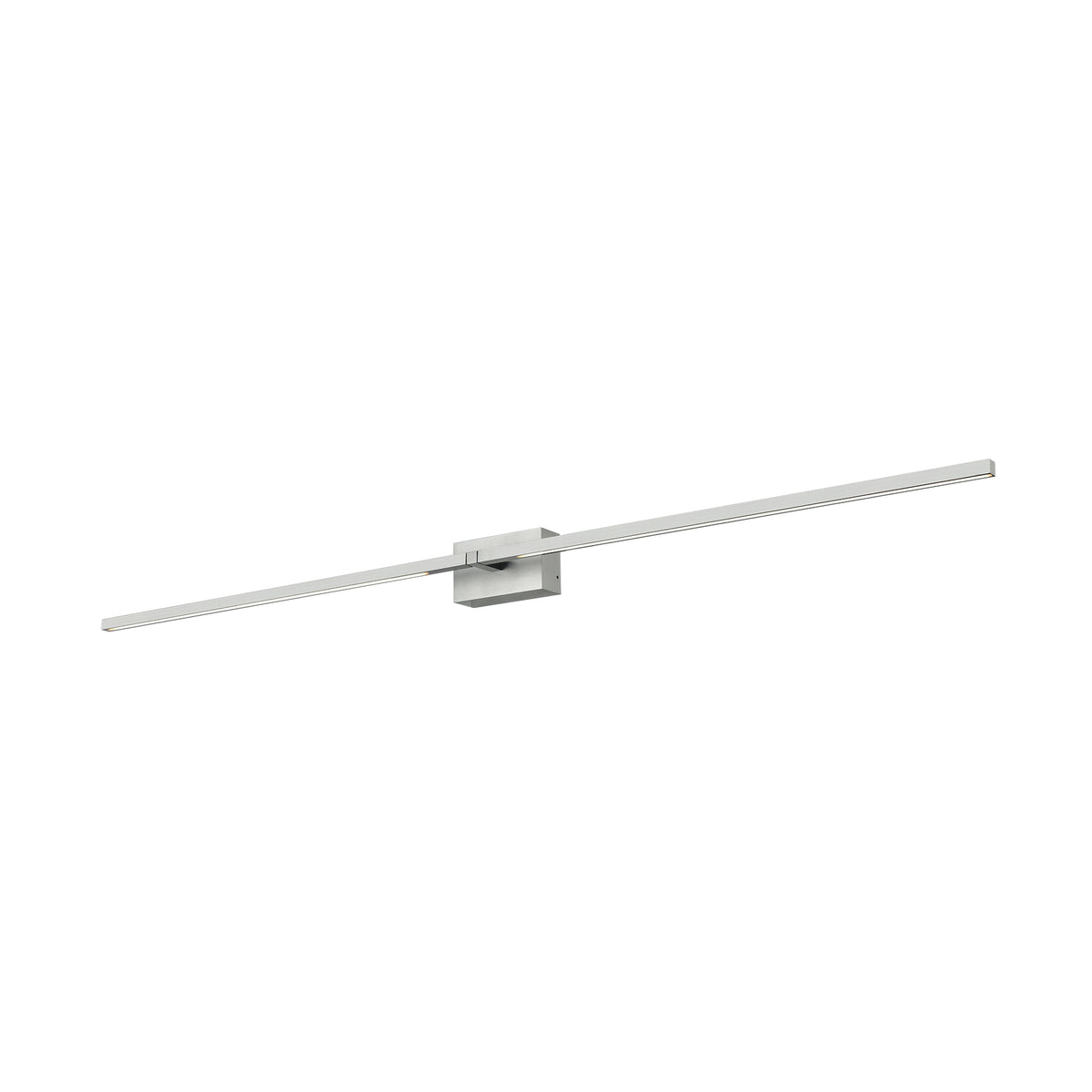 Barre d'éclairage de salle de bain Pandora Nickel brossé, 50" – Kuzco Lighting