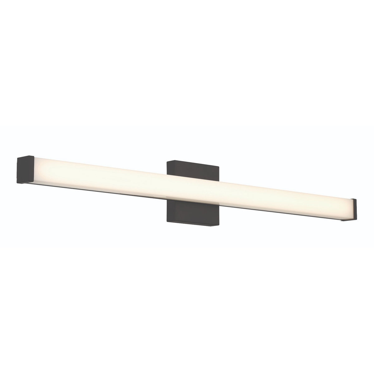 Barre d'éclairage de salle de bain Ronning Noir, 36" – vue 2