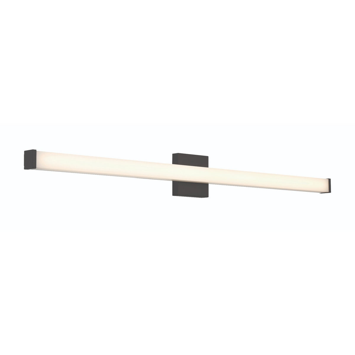 Barre d'éclairage de salle de bain Ronning Noir, 48" – vue 2