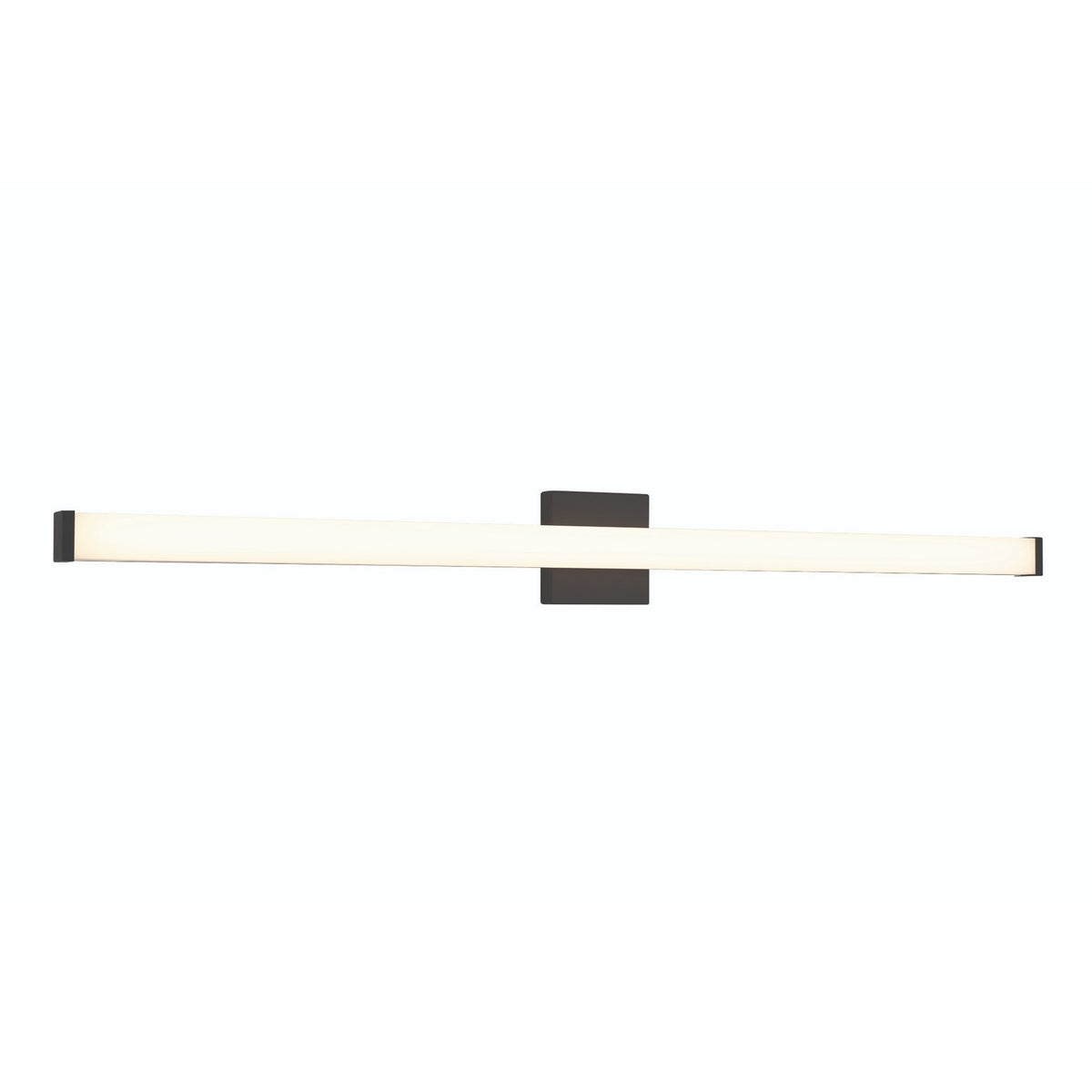 Barre d'éclairage de salle de bain Ronning Noir, 48" – vue 3