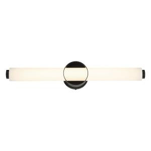 Barre d'éclairage de salle de bain Santoro Noir mat, 24 1/2" – Eurofase