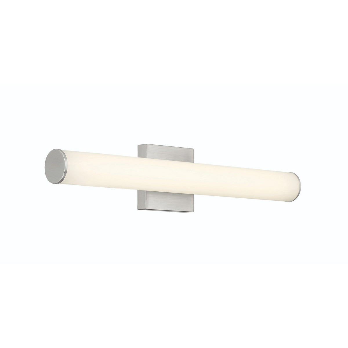 Barre d'éclairage de salle de bain Stepridge Nickel brossé, 24" – vue 2