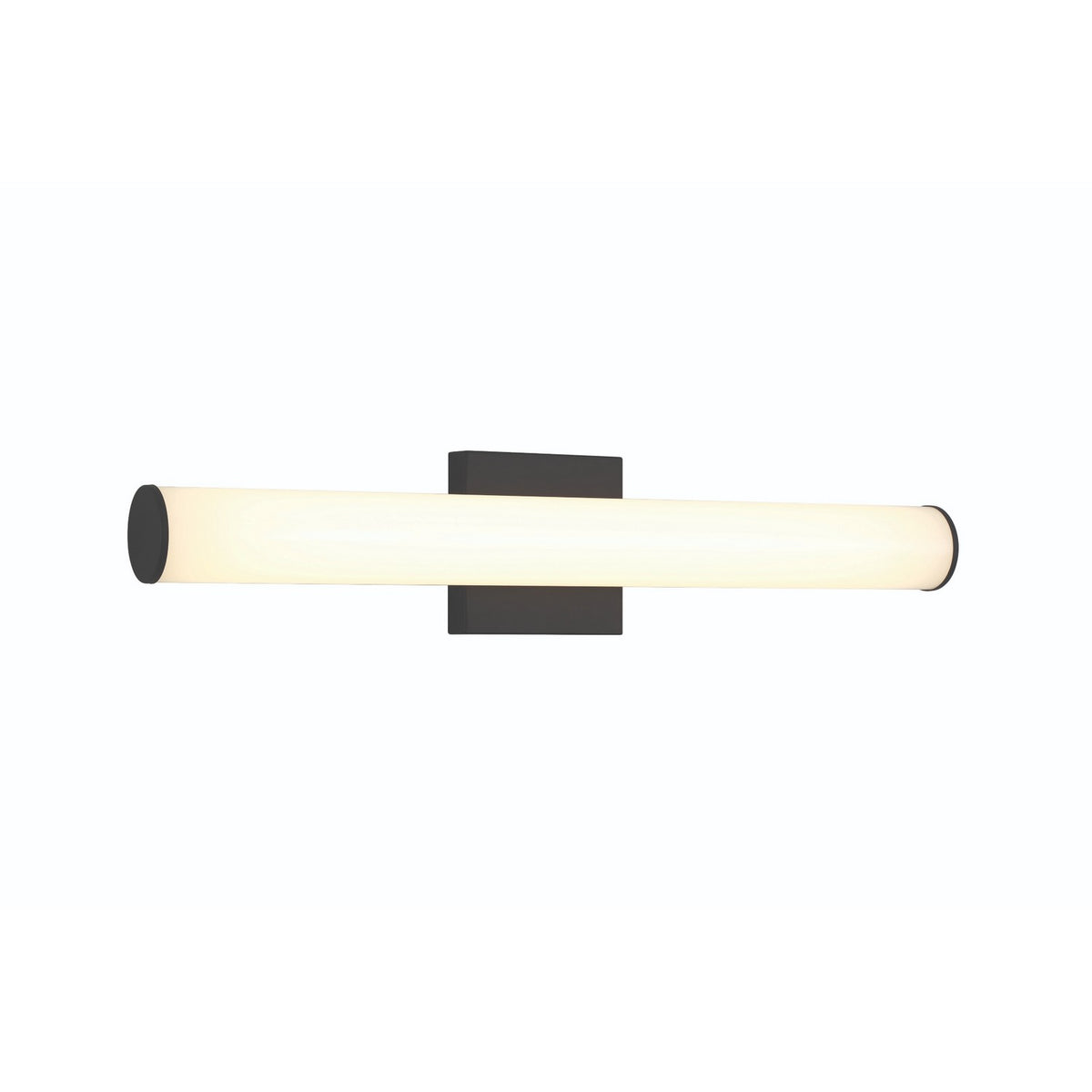 Barre d'éclairage de salle de bain Stepridge Noir, 24" – vue 4