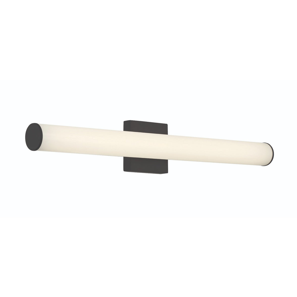 Barre d'éclairage de salle de bain Stepridge Noir, 30" – vue 2