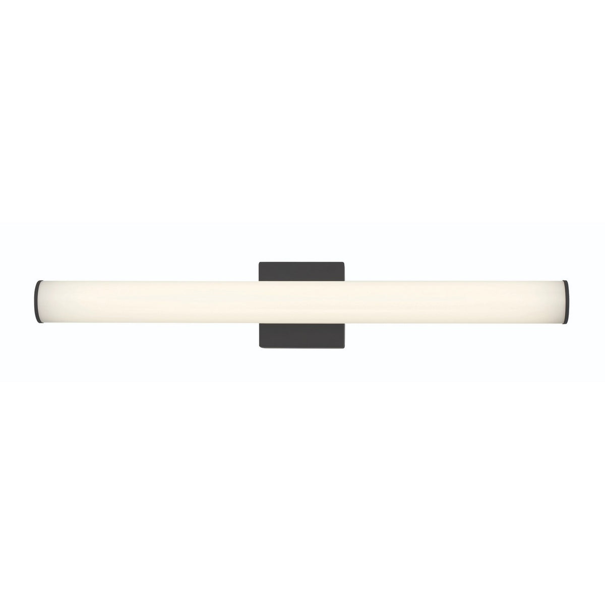 Barre d'éclairage de salle de bain Stepridge Noir, 30" – Eurofase
