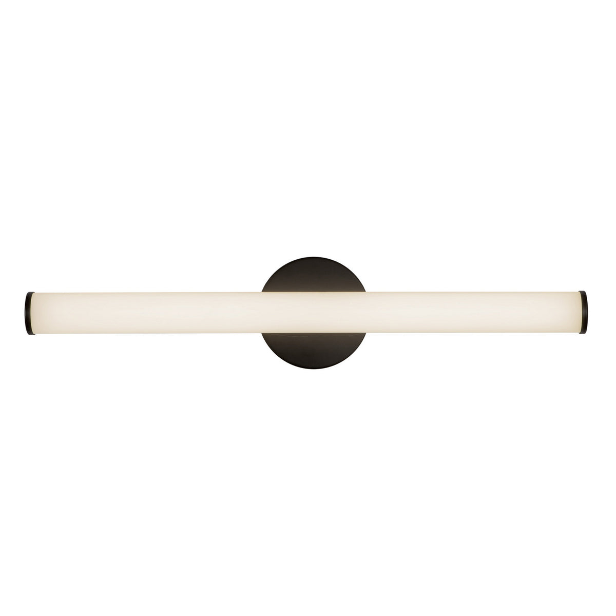 Barre d'éclairage de salle de bain Tectra Noir, 24 1/8" – Kuzco Lighting