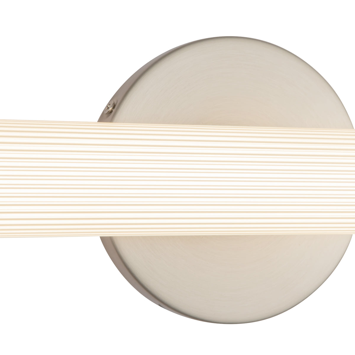 Barre d'éclairage de salle de bain Vire Nickel brossé, 30" – vue 4