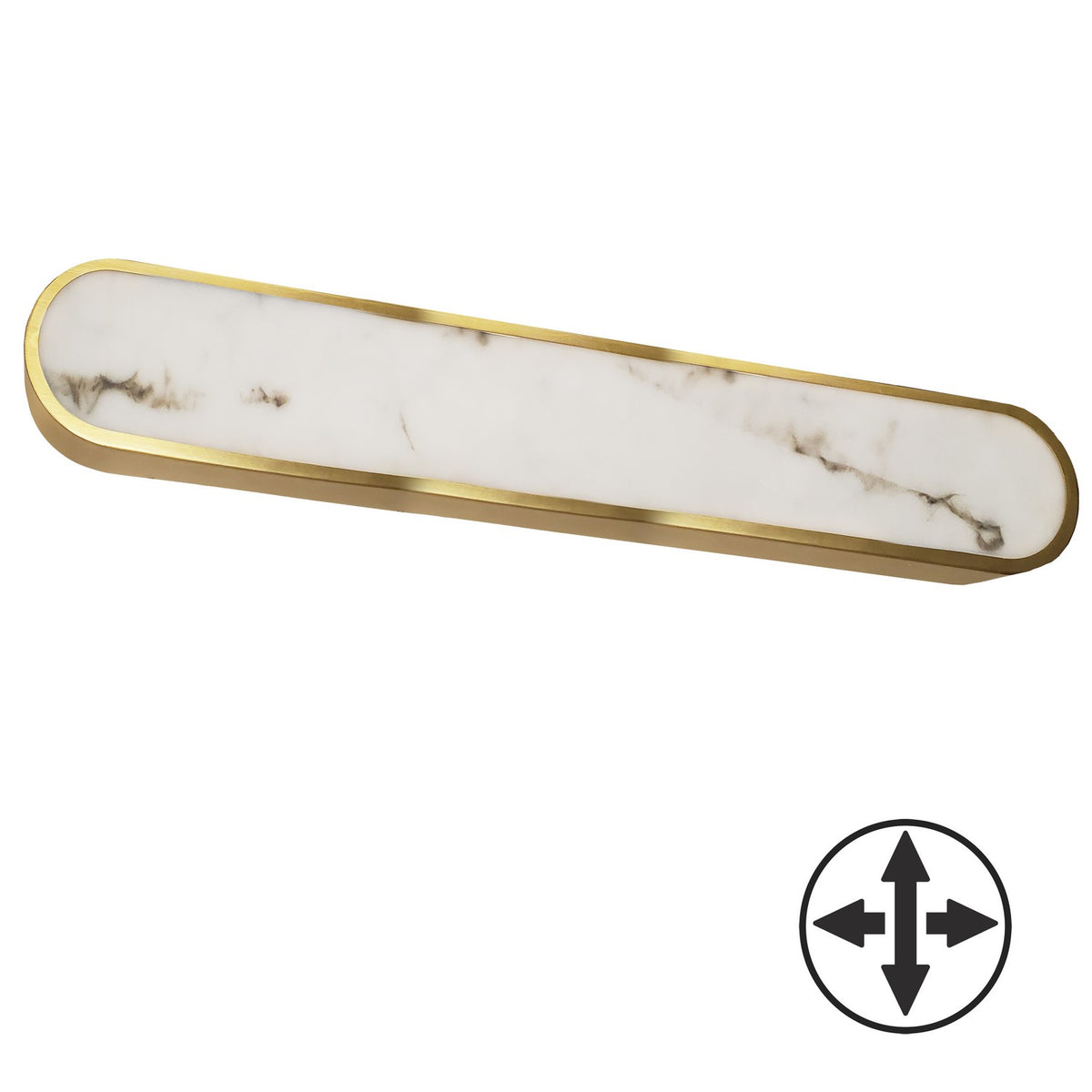 Barre d'éclairage de salle de bain Walsh Laiton vieilli, 32" – Dainolite