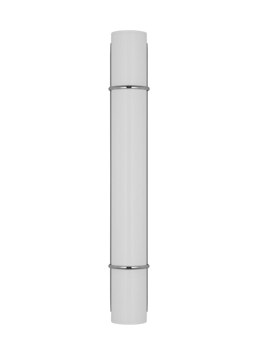 Barre d'éclairage de salle de bain Amelie - Nickel poli 30" by Visual Comfort Studio | Luminaires & cie