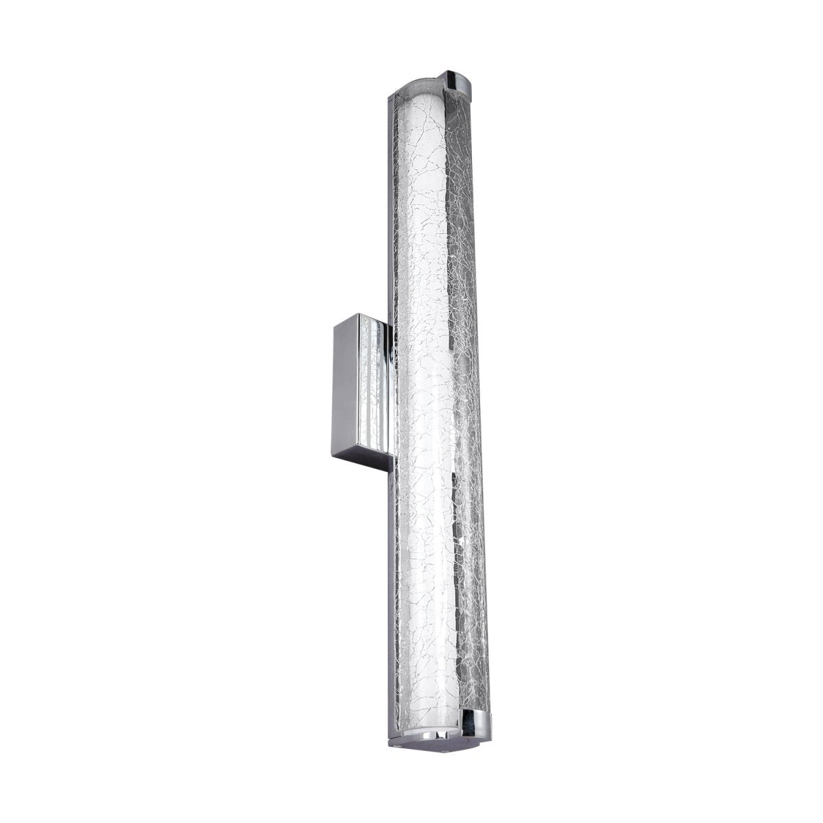 Barre d'éclairage de salle de bain Cutler - Nickel satiné Verre ciselé 36" by Visual Comfort Studio | Luminaires & cie