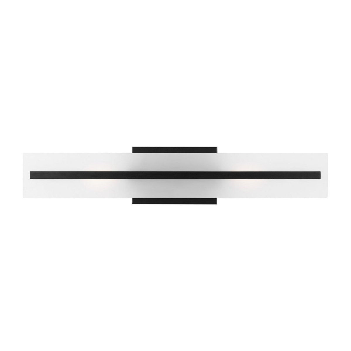 Barre d'éclairage de salle de bain Dex - Noir minuit 24" by Visual Comfort Studio | Luminaires & cie