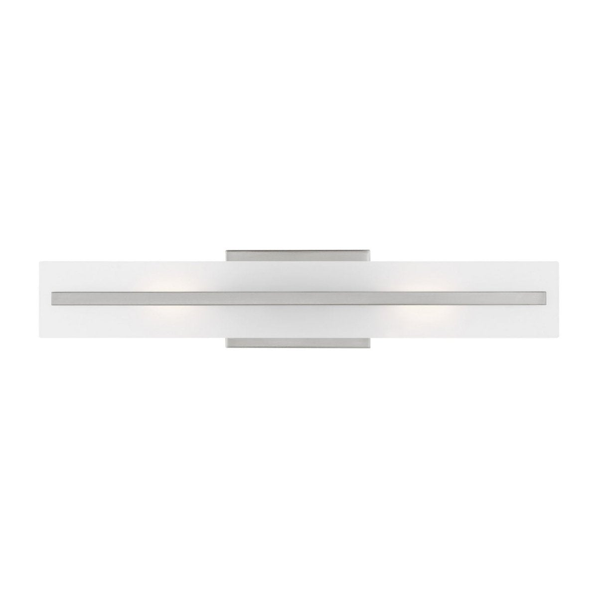 Barre d'éclairage de salle de bain Dex - Nickel brossé 24" by Visual Comfort Studio | Luminaires & cie