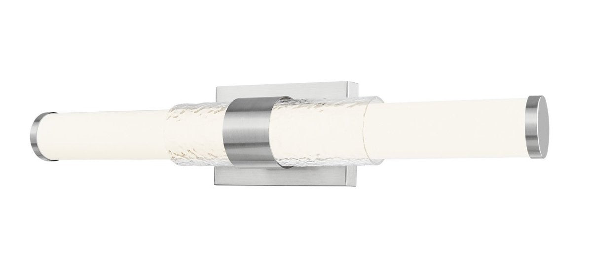 Barre d'éclairage de salle de bain Egon - Nickel brossé 25" by Z-Lite | Luminaires & cie