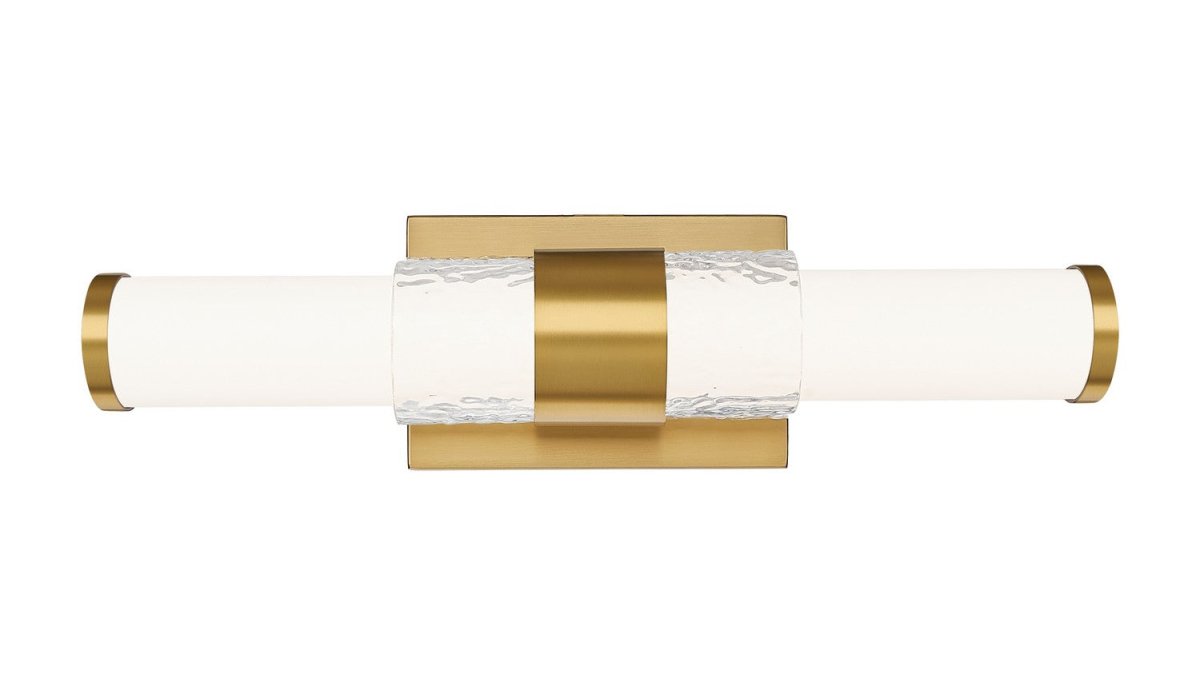 Barre d'éclairage de salle de bain Egon - Or moderne 40" by Z-Lite | Luminaires & cie