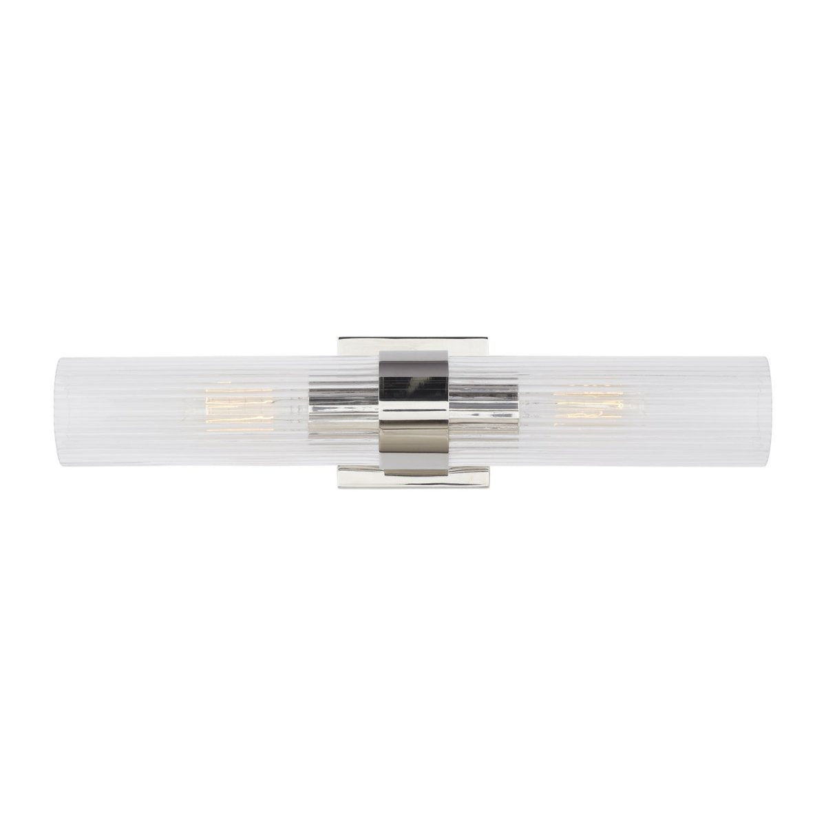 Barre d'éclairage de salle de bain Geneva - Nickel poli by Visual Comfort Studio | Luminaires & cie