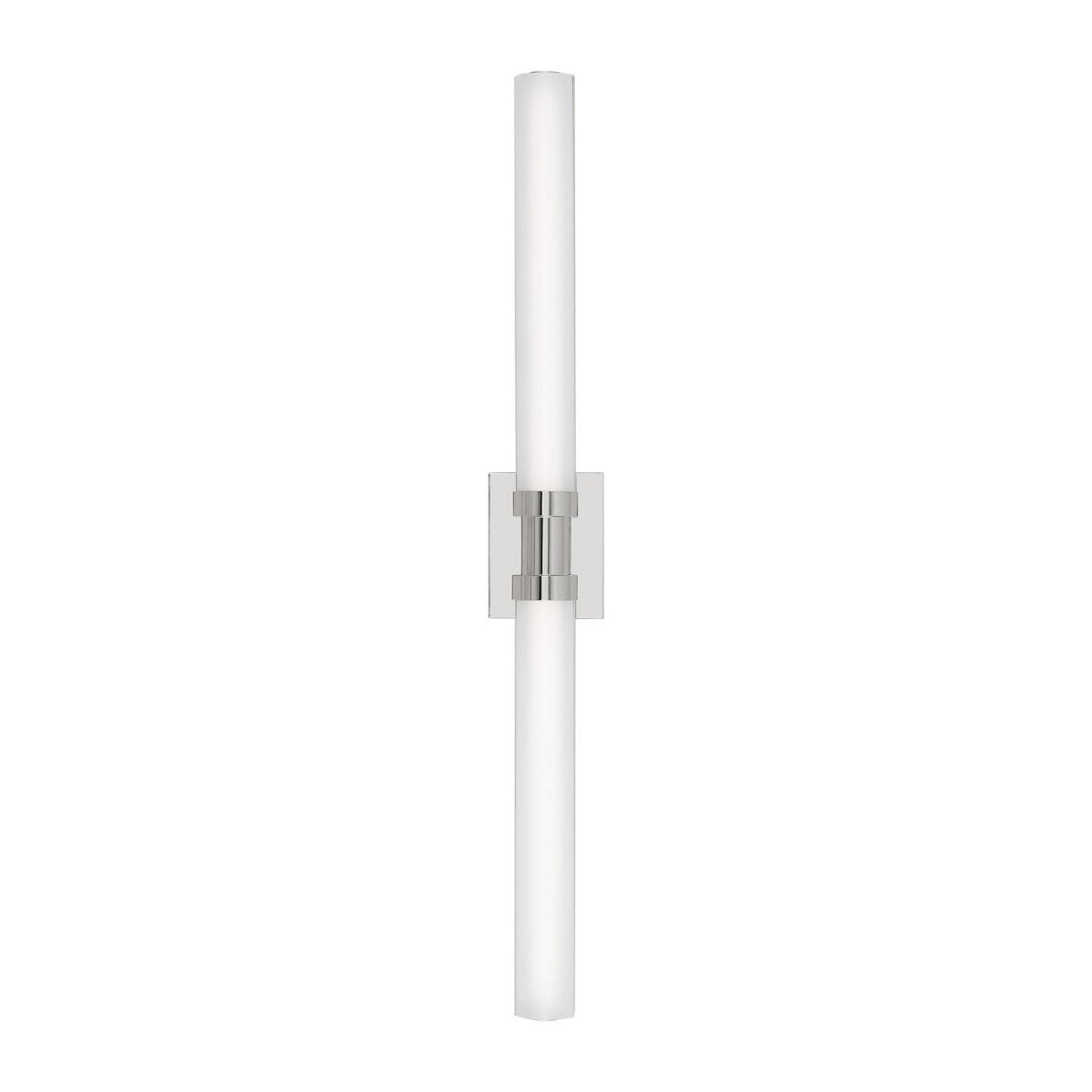 Barre d'éclairage de salle de bain Kiel - Nickel brossé 48" by Visual Comfort Studio | Luminaires & cie