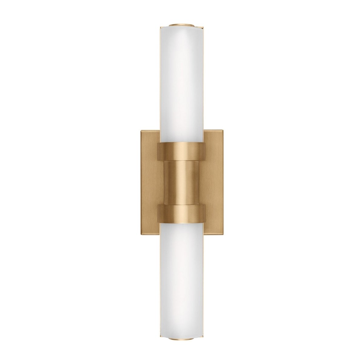 Barre d'éclairage de salle de bain Kiel - Nickel brossé 48" by Visual Comfort Studio | Luminaires & cie
