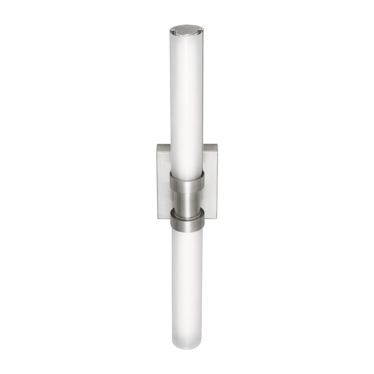 Barre d'éclairage de salle de bain Kiel - Nickel brossé 48" by Visual Comfort Studio | Luminaires & cie