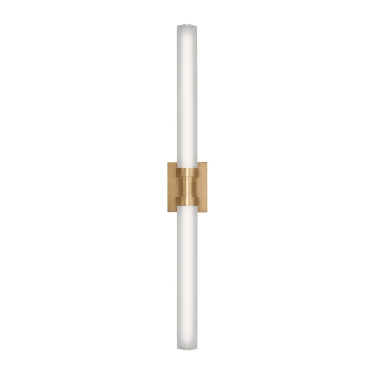 Barre d'éclairage de salle de bain Kiel - Nickel brossé 48" by Visual Comfort Studio | Luminaires & cie