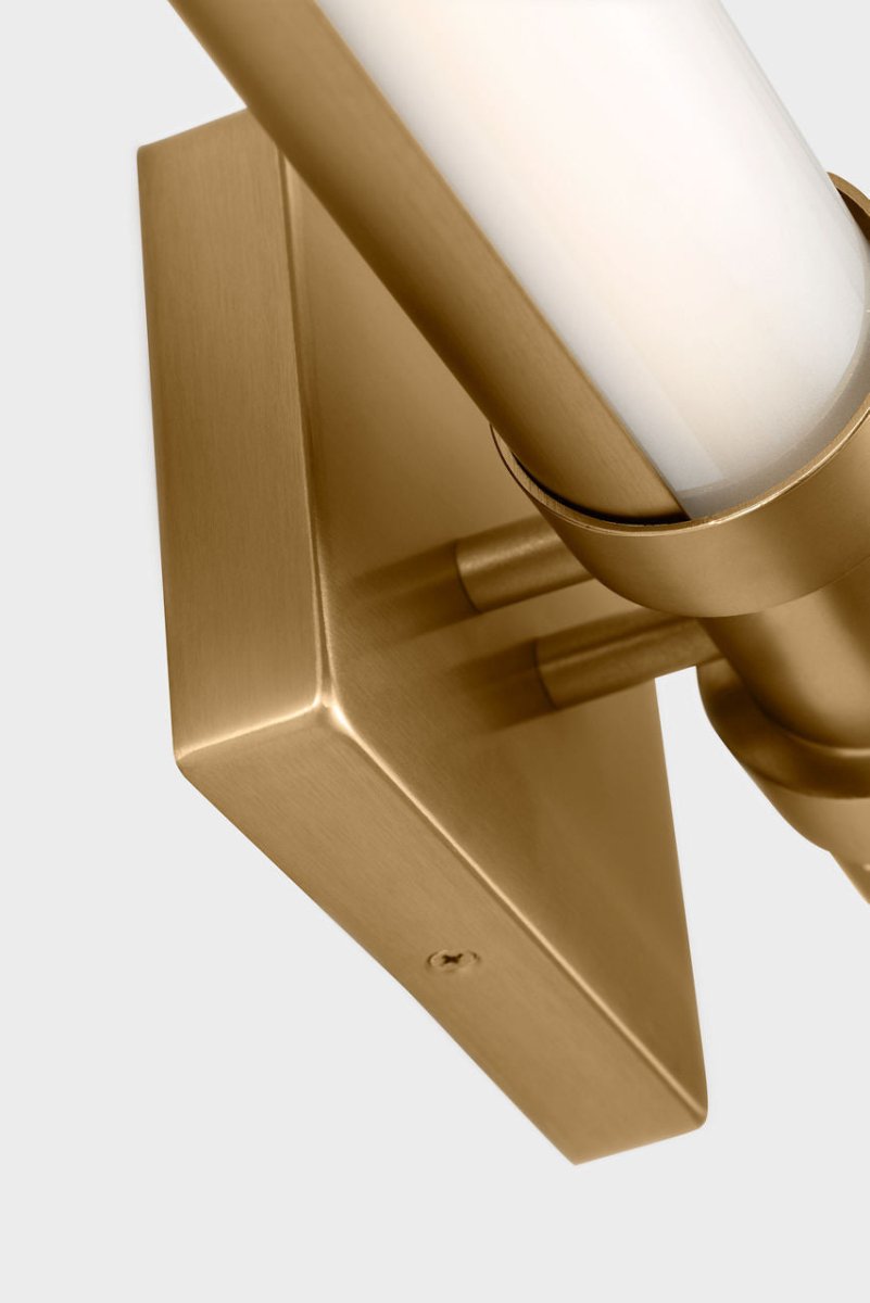 Barre d'éclairage de salle de bain Kiel - Nickel brossé 48" by Visual Comfort Studio | Luminaires & cie