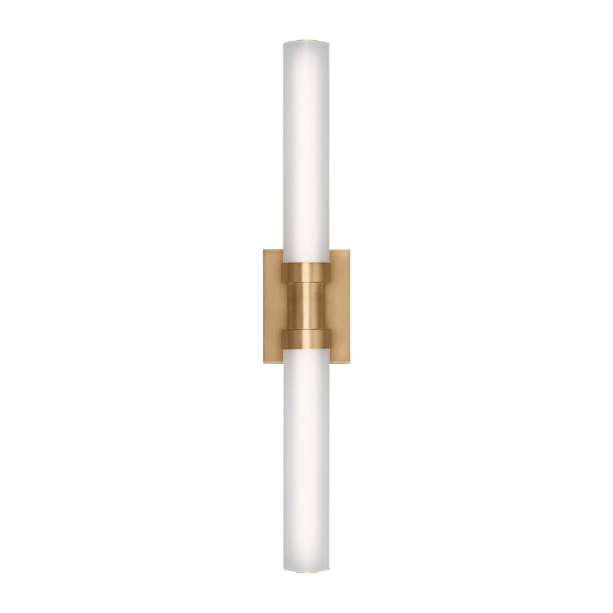Barre d'éclairage de salle de bain Kiel - Nickel brossé 48" by Visual Comfort Studio | Luminaires & cie