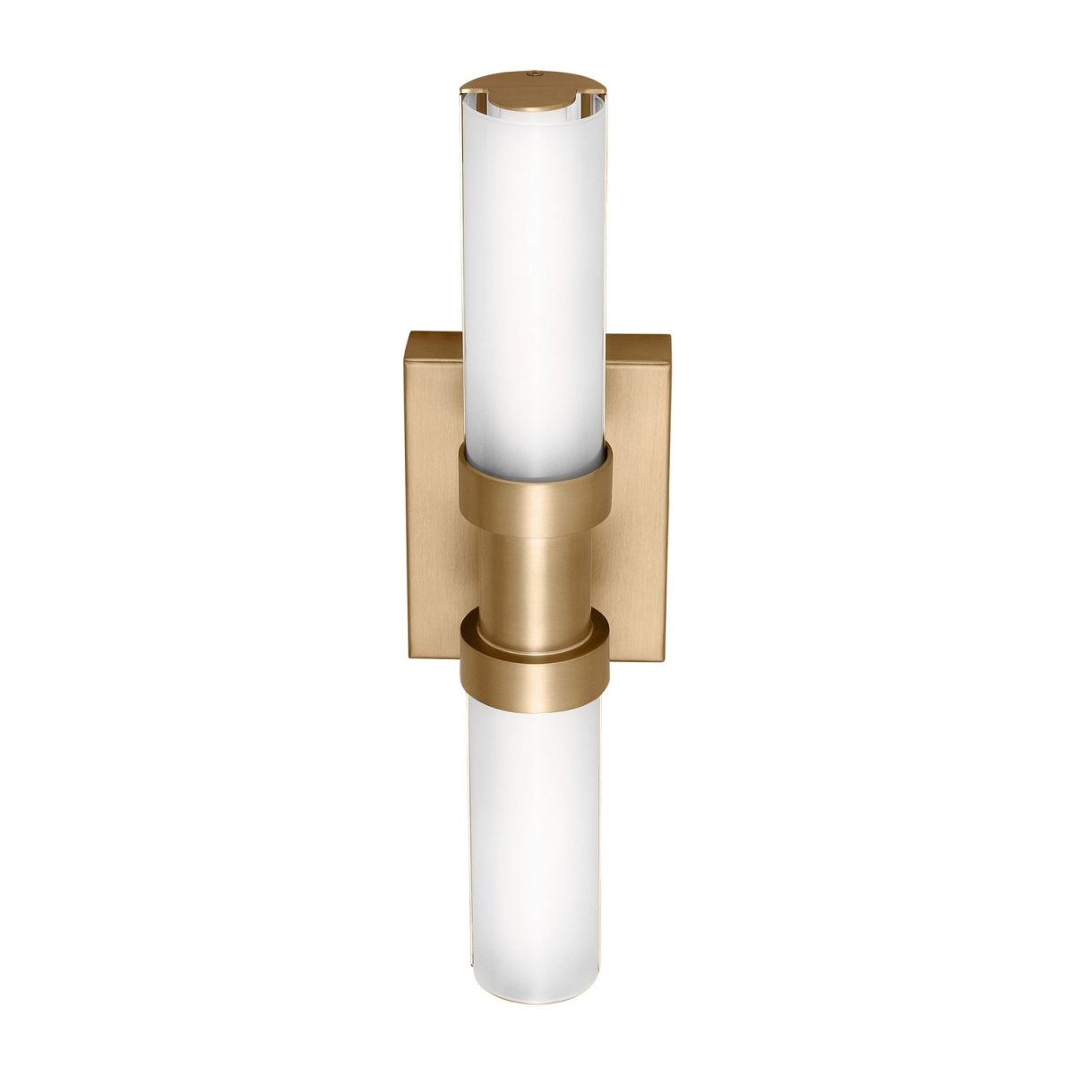 Barre d'éclairage de salle de bain Kiel - Nickel brossé 48" by Visual Comfort Studio | Luminaires & cie
