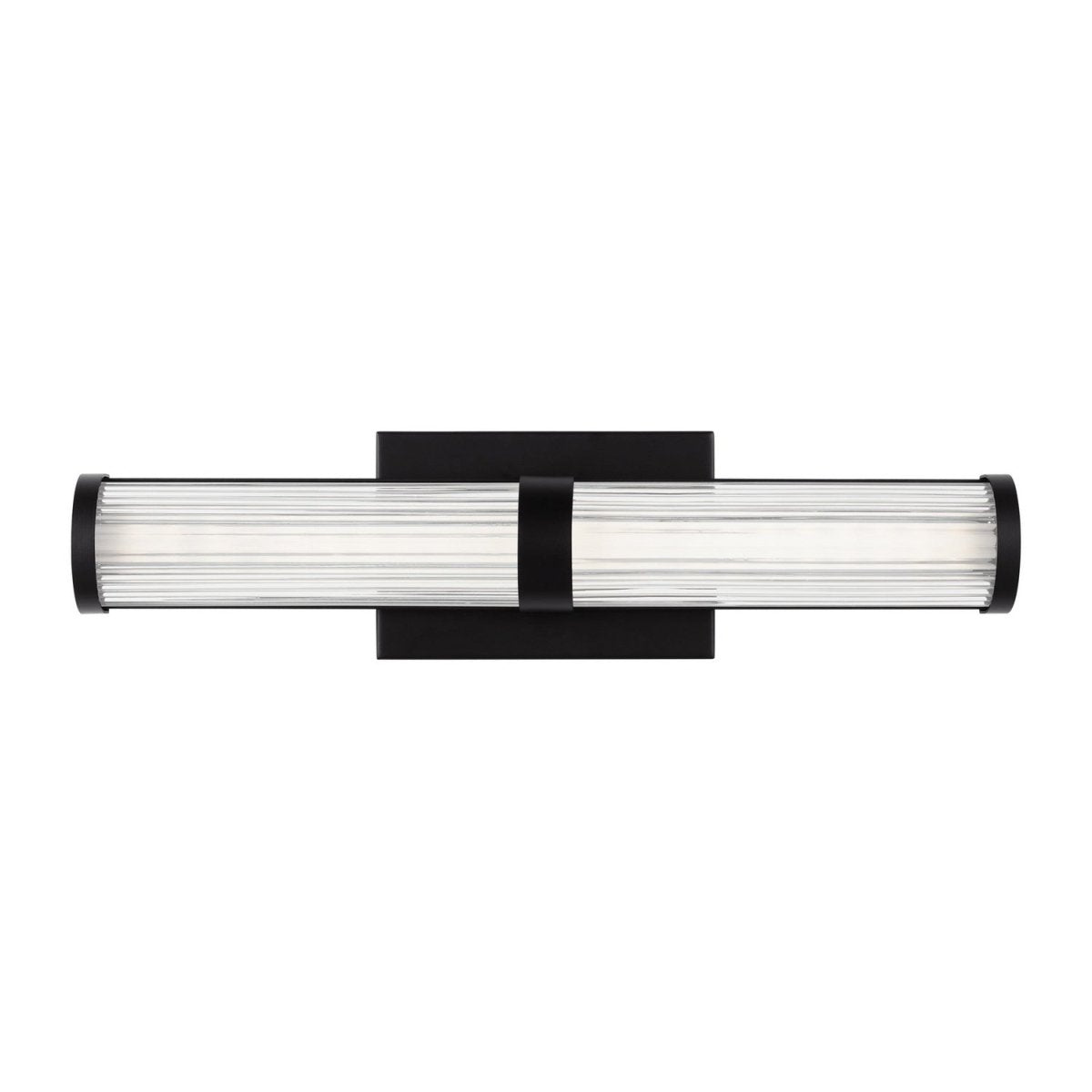 Barre d'éclairage de salle de bain Syden - Noir minuit 19" by Visual Comfort Studio | Luminaires & cie