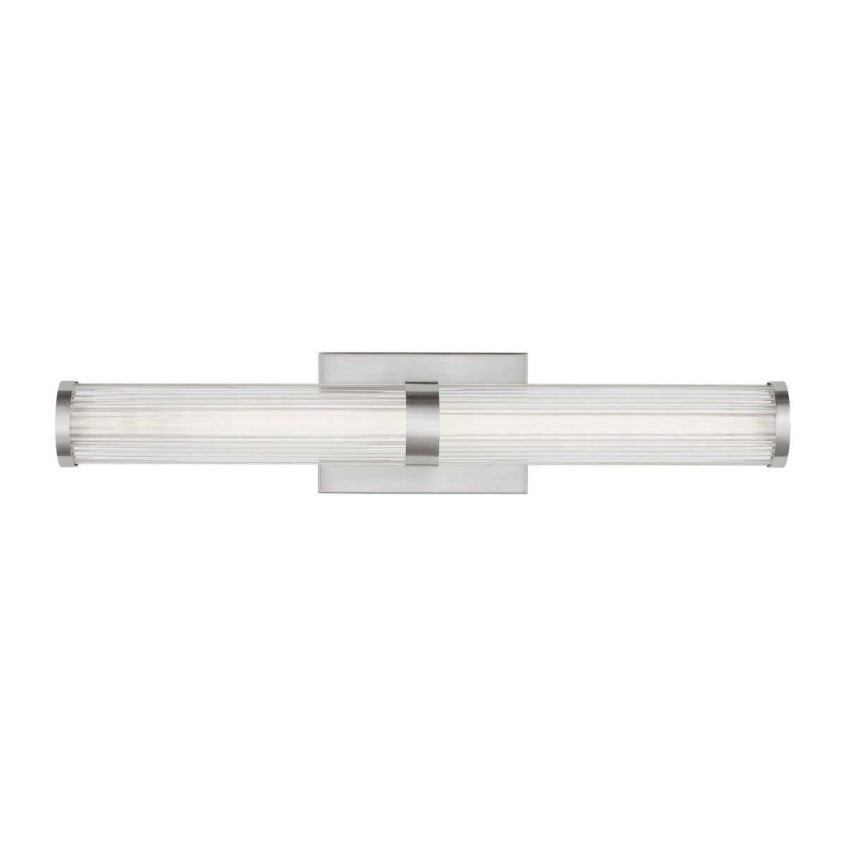 Barre d'éclairage de salle de bain Syden - Nickel brossé 24" by Visual Comfort Studio | Luminaires & cie