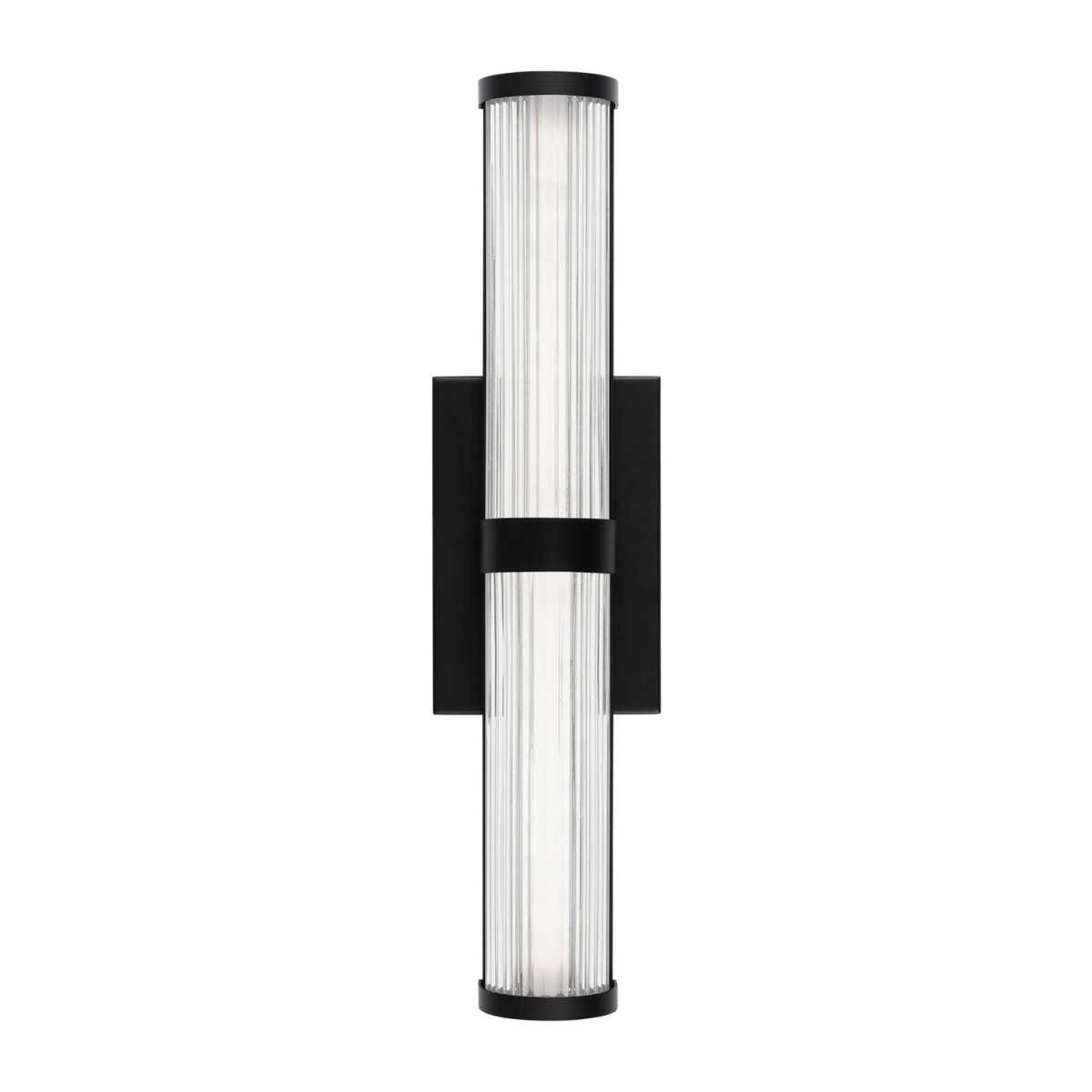 Barre d'éclairage de salle de bain Syden - Nickel brossé 48" by Visual Comfort Studio | Luminaires & cie