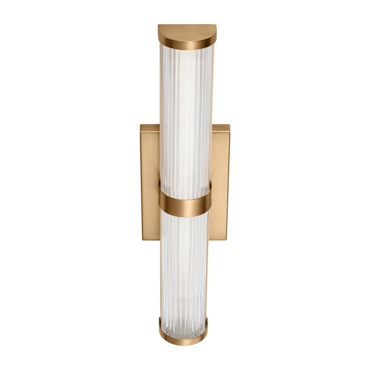 Barre d'éclairage de salle de bain Syden - Nickel brossé 48" by Visual Comfort Studio | Luminaires & cie