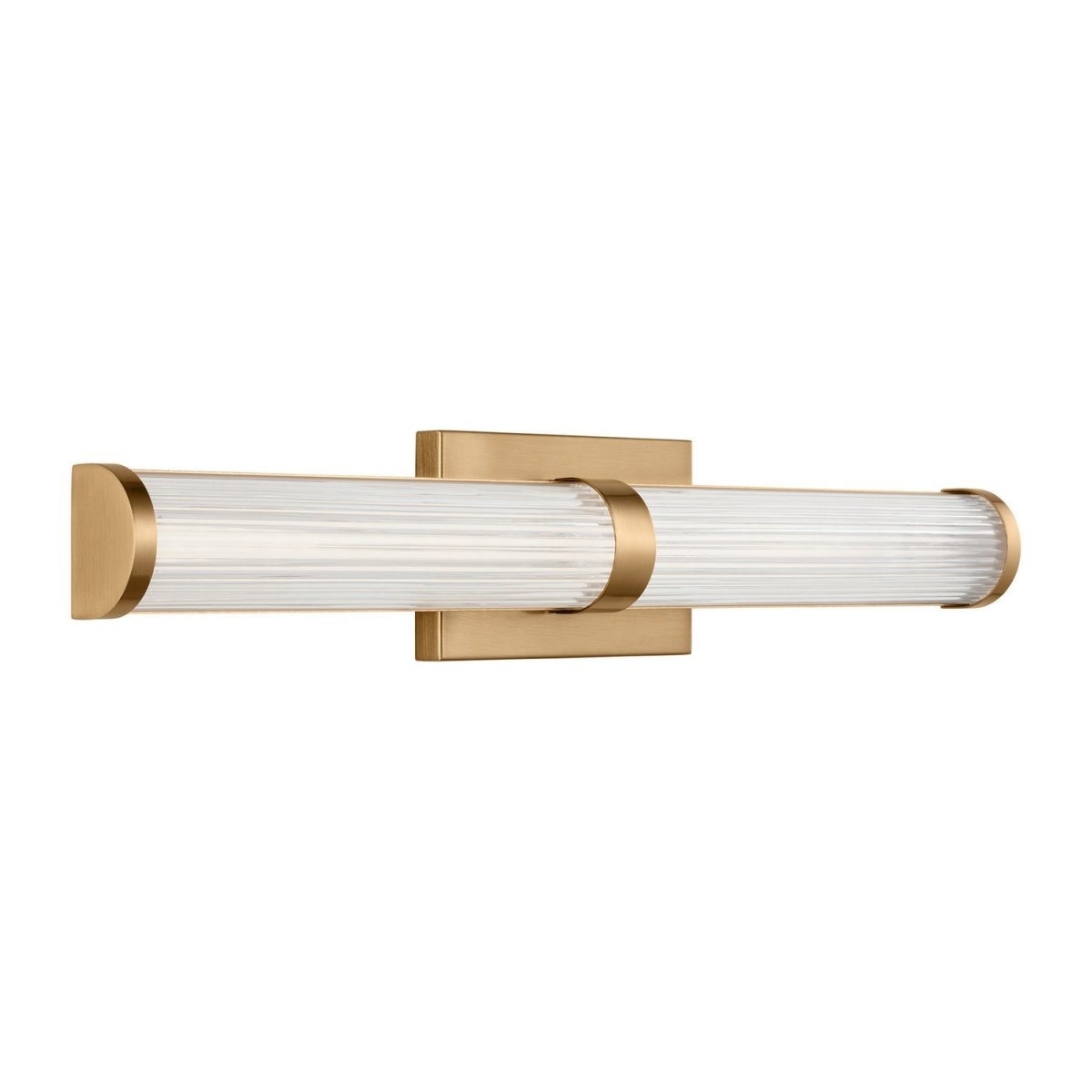 Barre d'éclairage de salle de bain Syden - Nickel brossé 48" by Visual Comfort Studio | Luminaires & cie